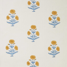 A pattern of flowers on a white surface Description automatically generated
