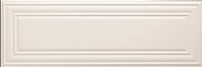 A white tile with a white border Description automatically generated